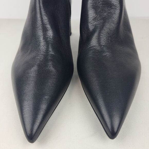 Rag & Bone Viva  Leather Ankle Boot Black Size 37 - Picture 7 of 14